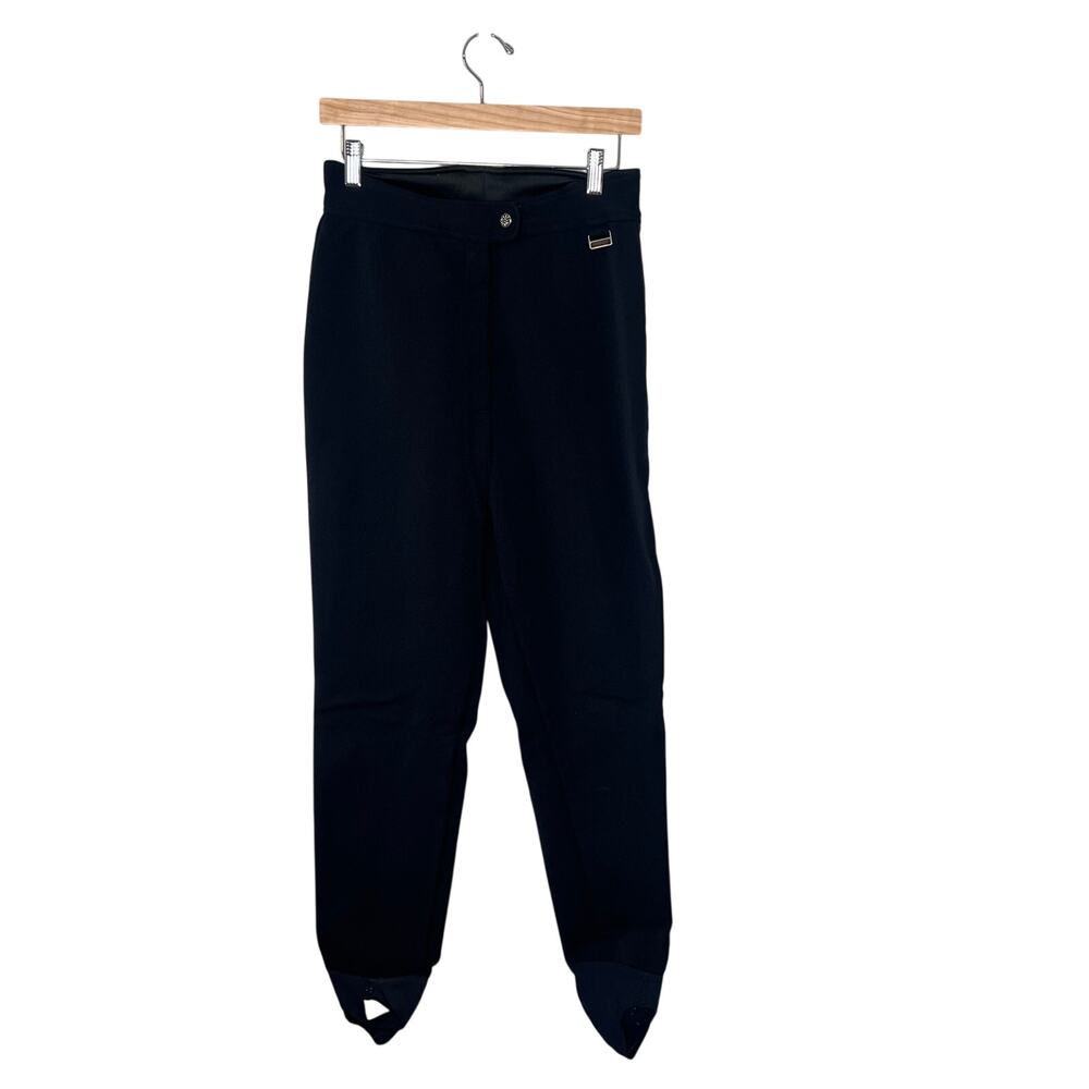Edelweiss Ski Wear Black Ski Pants Size 12 Women's